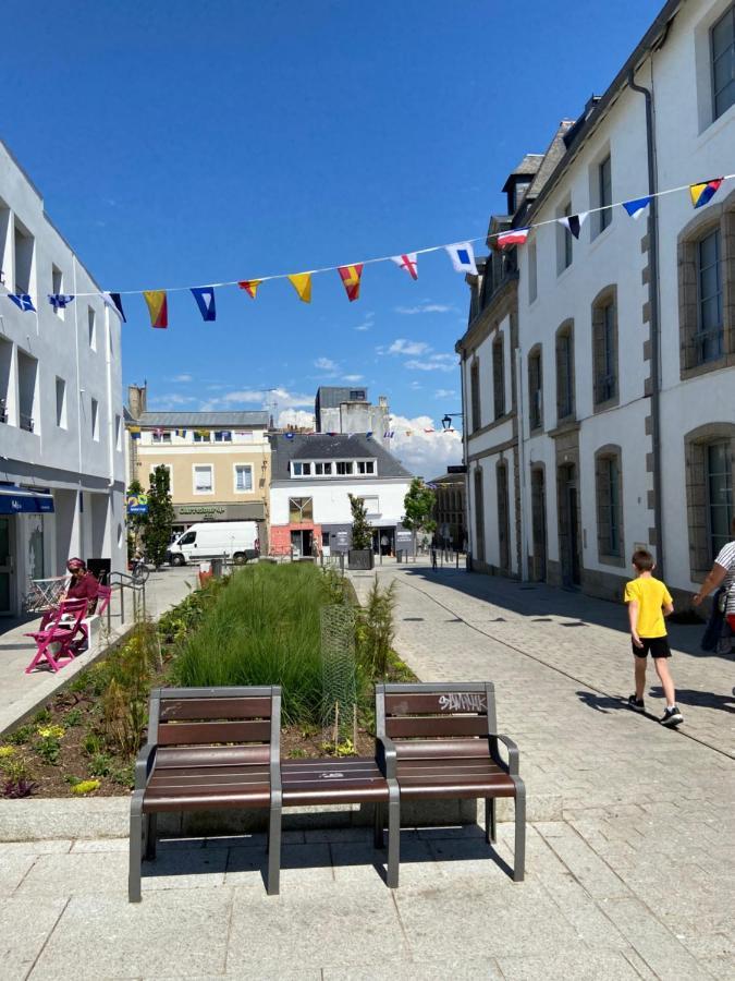 La Ville A La Mer Num 2 Duplex Coeur Du Centre Ville Concarneau Exteriér fotografie